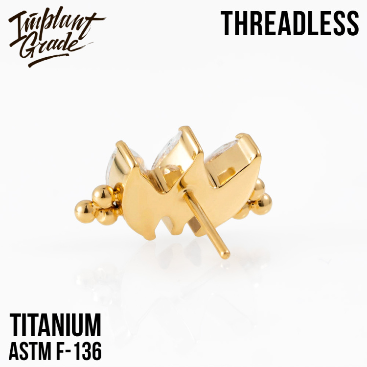Топ Marquise vol.2 Bead Безрезьбовой Implant Grade титан