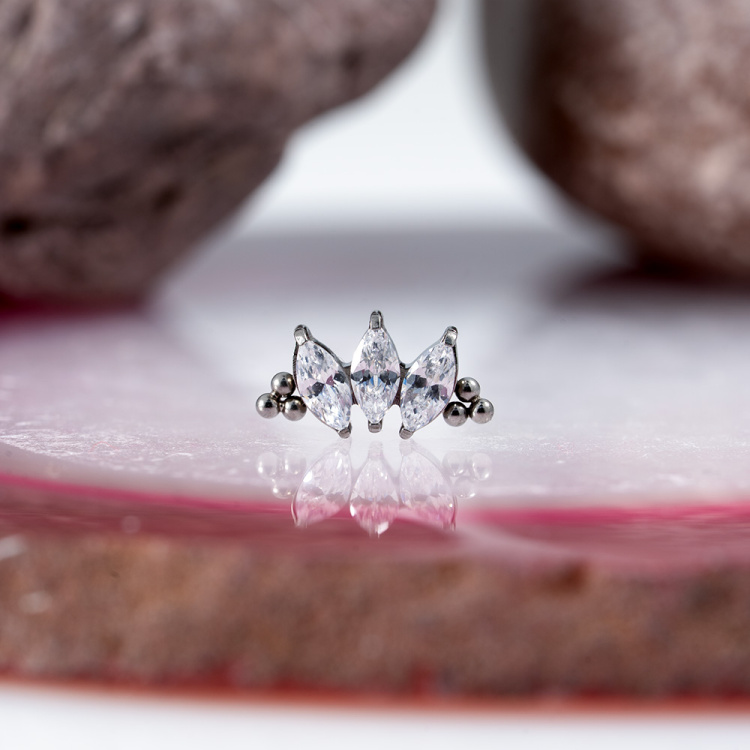 Топ Marquise vol.2 Bead Безрезьбовой Implant Grade титан