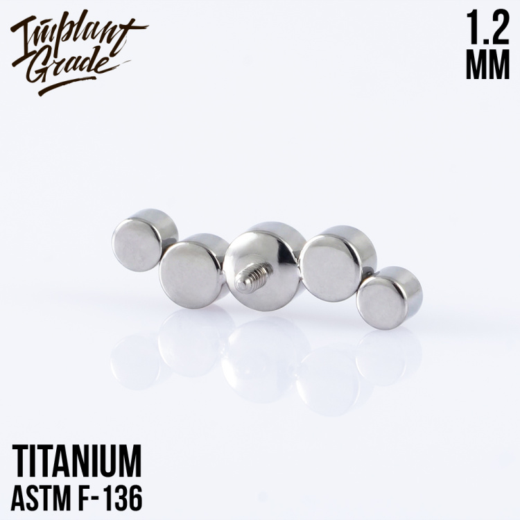 Накрутка Rainbow Flow Implant Grade 1.2 мм титан Накрутка Rainbow Flow Implant Grade 1.2 мм титан