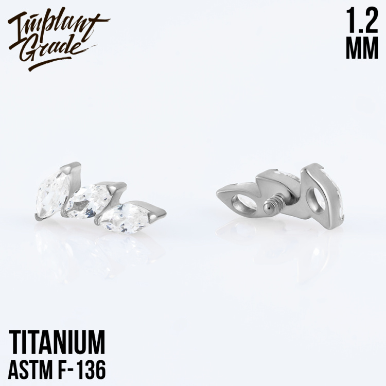 Накрутка Plume mini Implant Grade 1.2 мм титан