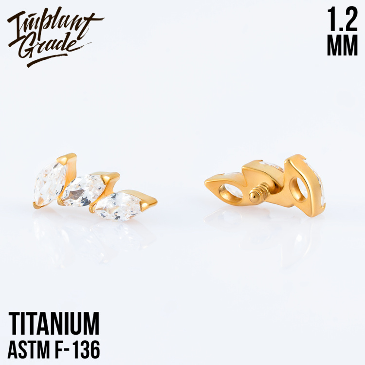 Накрутка Plume mini Implant Grade 1.2 мм титан