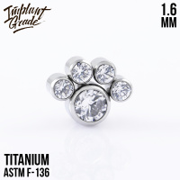 Накрутка Teddy Paw Implant Grade 1.6 мм титан