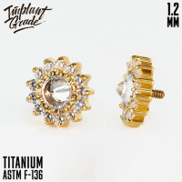 Накрутка Sunflower Reversed Implant Grade 1.2 мм титан