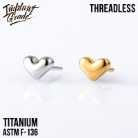 Топ Heart mini Безрезьбовой Implant Grade титан