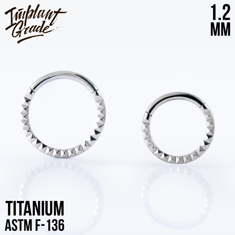 Кольцо-кликер Side Implant Grade 1.2 мм титан