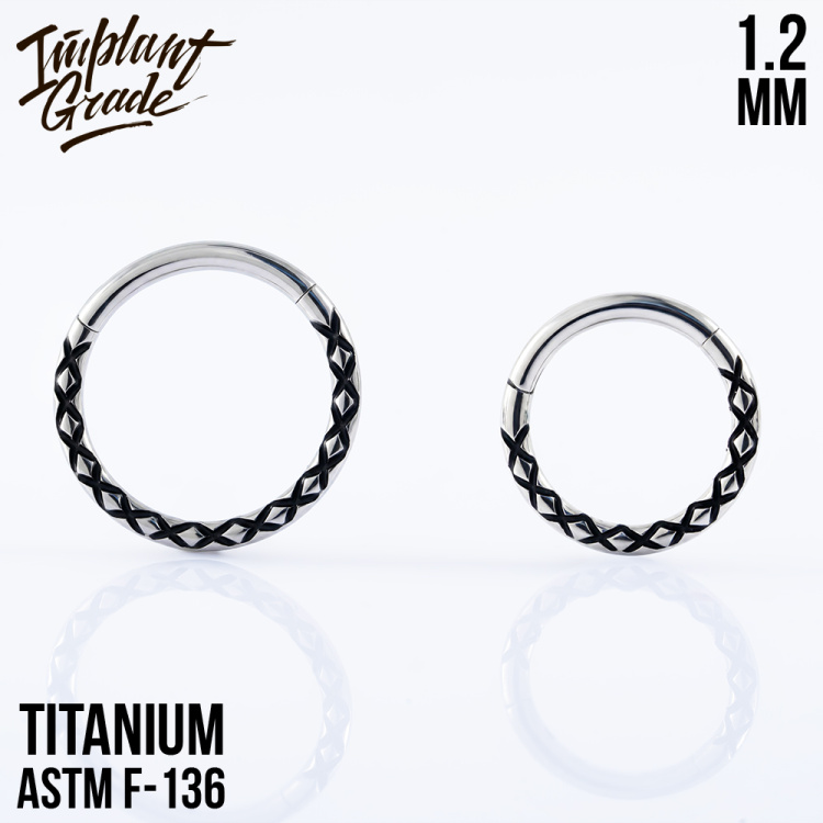 Кольцо-кликер Side Implant Grade 1.2 мм титан