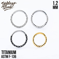 Кольцо-кликер Side Implant Grade 1.2 мм титан