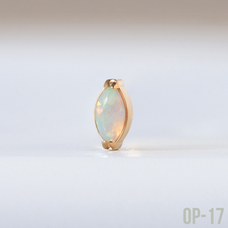 Накрутка Almond Opal Implant Grade 1.2 мм титан