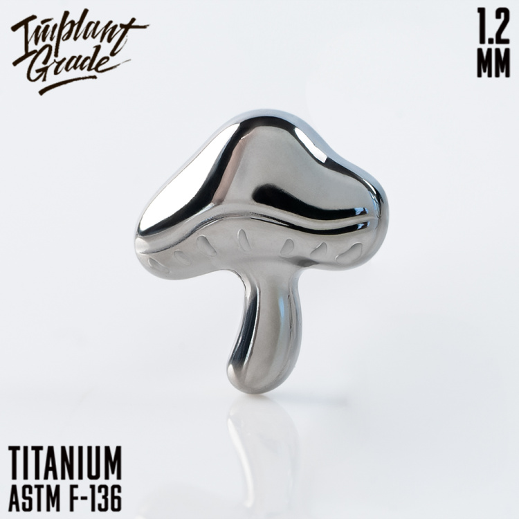 Накрутка Simple Mushroom Implant Grade 1.2 мм титан