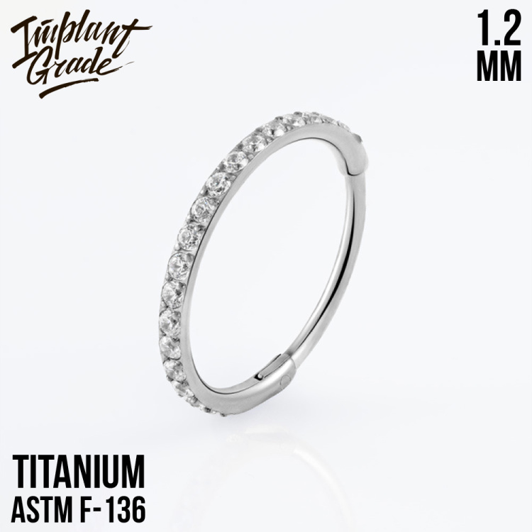 Кольцо-кликер Insight Implant Grade 1.2 мм титан