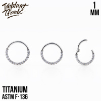 Кольцо-кликер Side Implant Grade 1 мм титан
