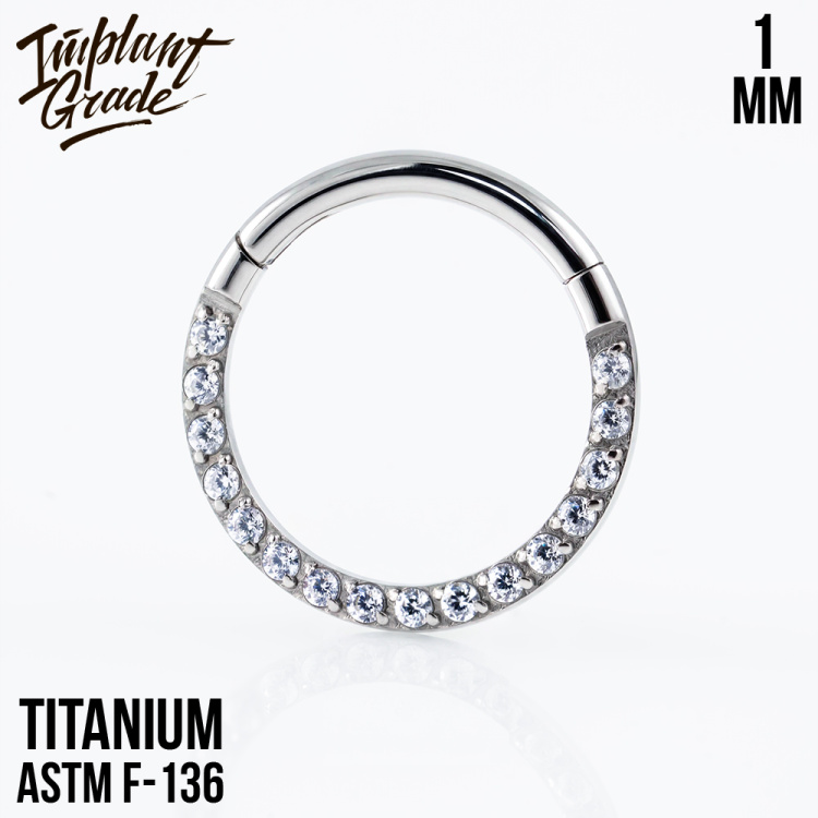 Кольцо-кликер Side Implant Grade 1 мм титан