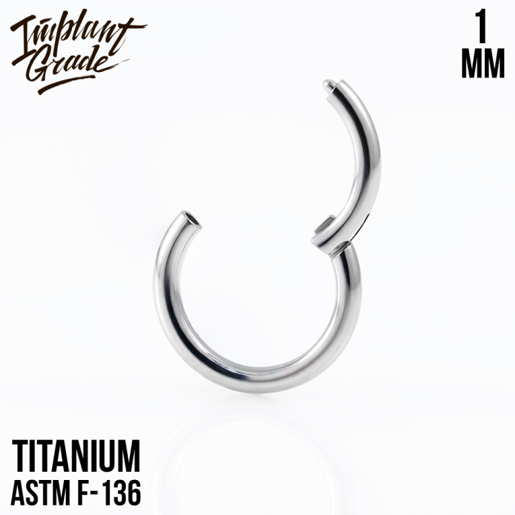 Кольцо-кликер Side Implant Grade 1 мм титан