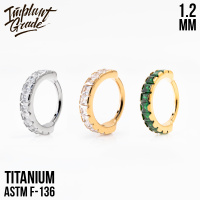 Кольцо-кликер Idol lite Implant Grade 1.2 мм титан Кольцо-кликер Idol lite Implant Grade 1.2 мм титан