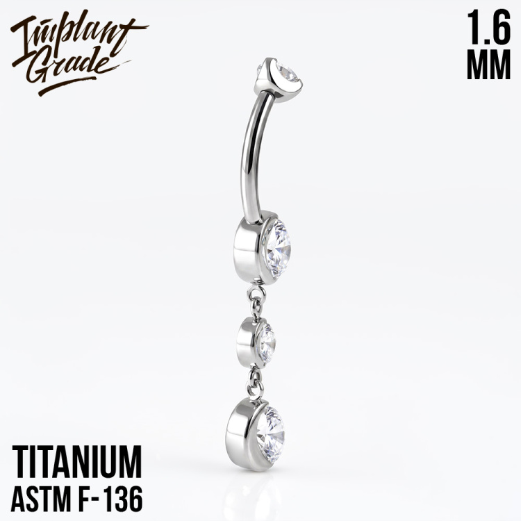 Банан Lady Implant Grade 1.6 мм титан Банан Lady Implant Grade 1.6 мм титан