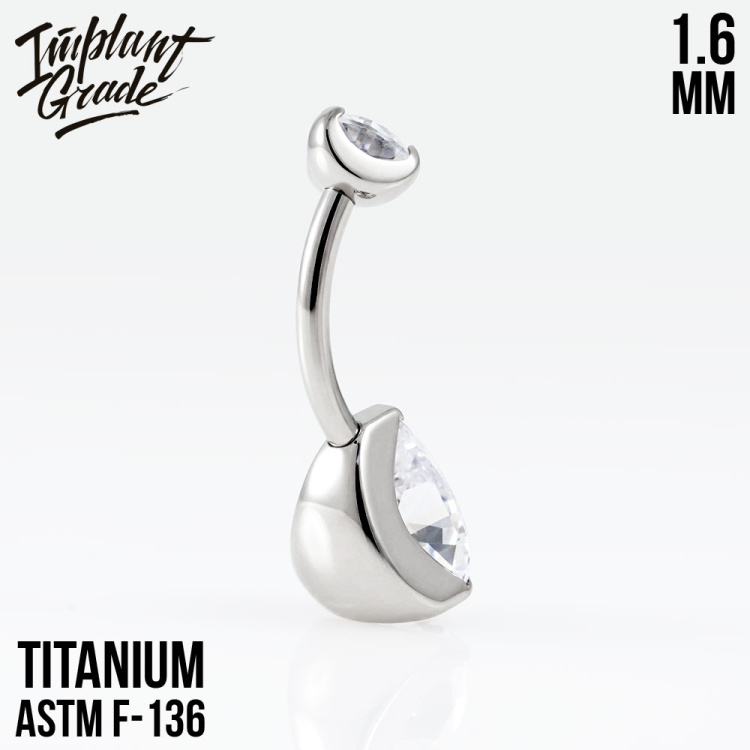 Банан Unusual Crystal Implant Grade 1.6 мм титан Банан Unusual Crystal Implant Grade 1.6 мм титан