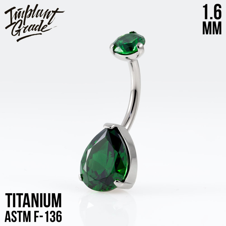 Банан Unusual Crystal Implant Grade 1.6 мм титан Банан Unusual Crystal Implant Grade 1.6 мм титан