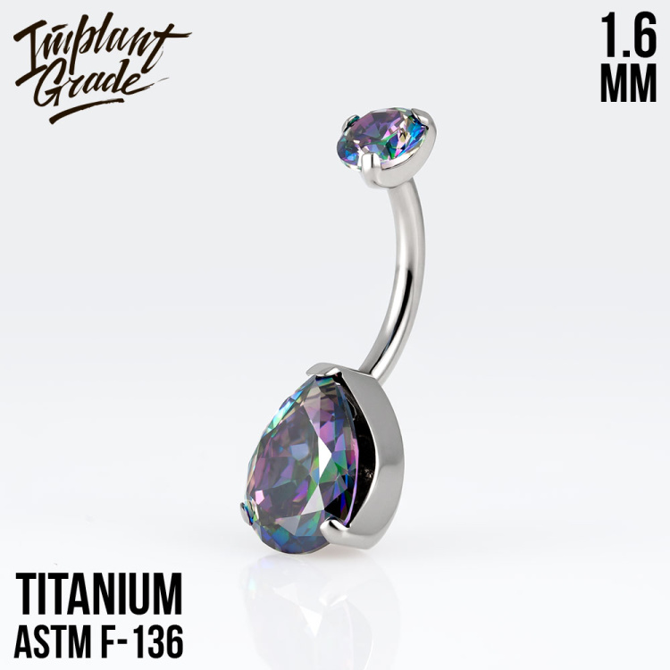 Банан Unusual Crystal Implant Grade 1.6 мм титан Банан Unusual Crystal Implant Grade 1.6 мм титан