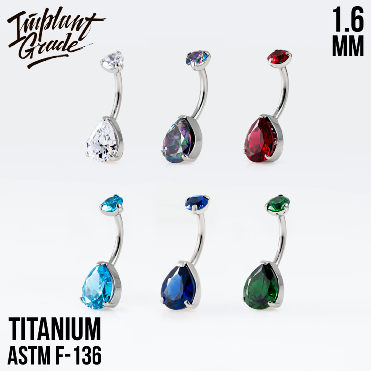 Банан Unusual Crystal Implant Grade 1.6 мм титан Банан Unusual Crystal Implant Grade 1.6 мм титан