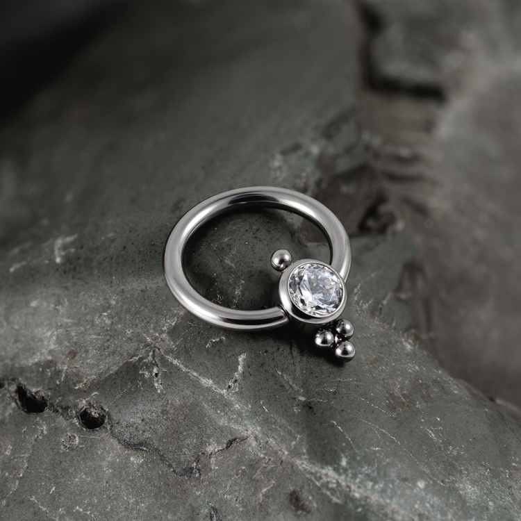 Кольцо Implant Grade 1.2 мм титан