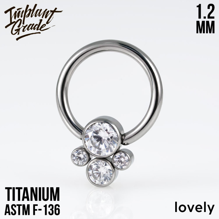 Кольцо Implant Grade 1.2 мм титан