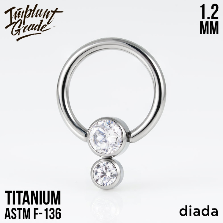 Кольцо Implant Grade 1.2 мм титан