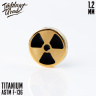 Накрутка Toxic Gold Implant Grade 1.2 мм титан+PVD 