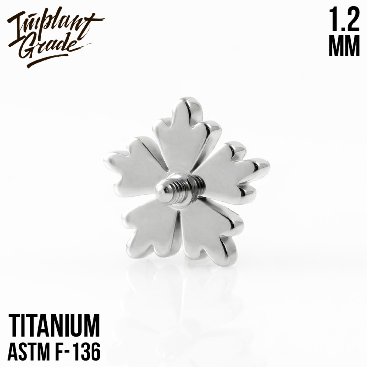 Накрутка Snowflake Implant Grade 1.2 мм титан