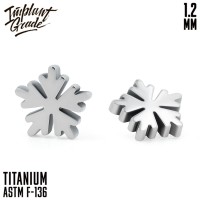 Накрутка A snowflake Implant Grade 1.2 мм титан