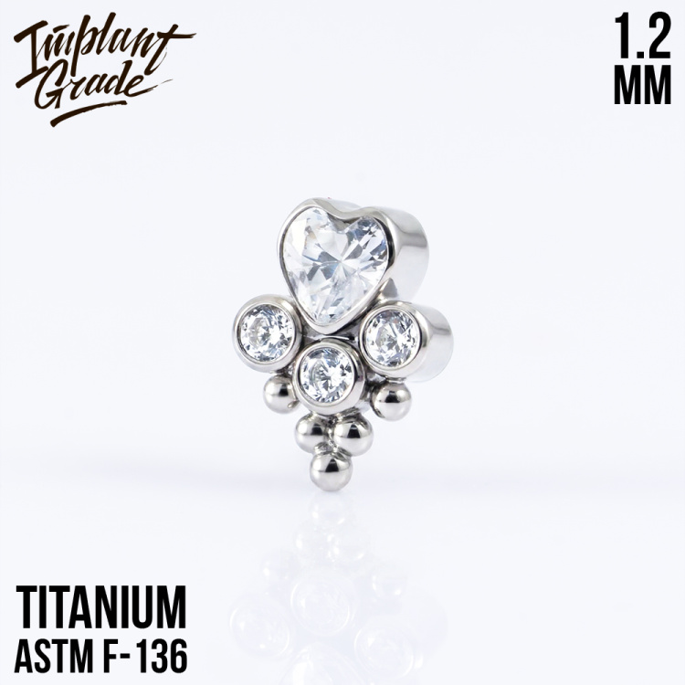 Накрутка Love Paw Implant Grade 1.2 мм титан