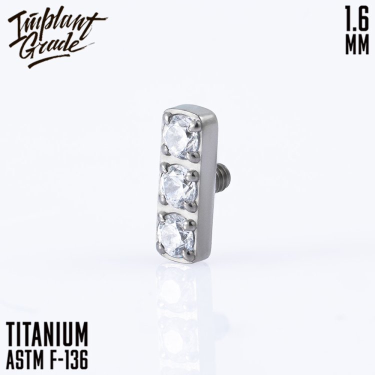 Накрутка Bright Line Implant Grade 1.6 мм титан