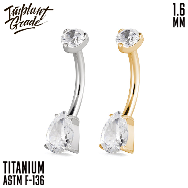 Банан Unusual mini Implant Grade 1.6 мм титан