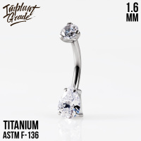 Банан Unusual mini Implant Grade 1.6 мм титан