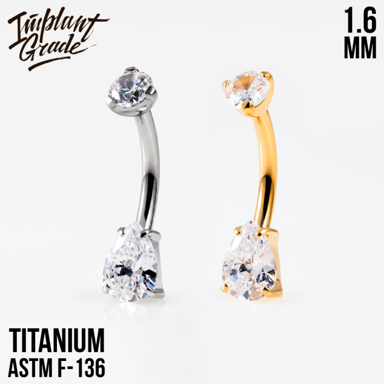 Банан Unusual mini Implant Grade 1.6 мм титан