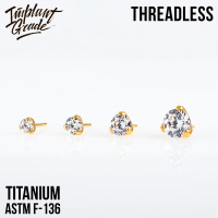 Топ Crystal Gold Безрезьбовой в лапках Implant Grade титан