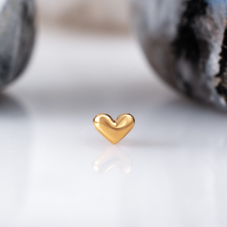 Накрутка Heart mini Implant Grade 1.2 мм титан