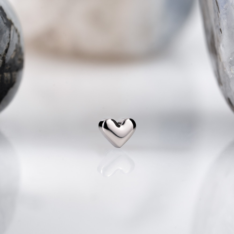 Накрутка Heart mini Implant Grade 1.2 мм титан