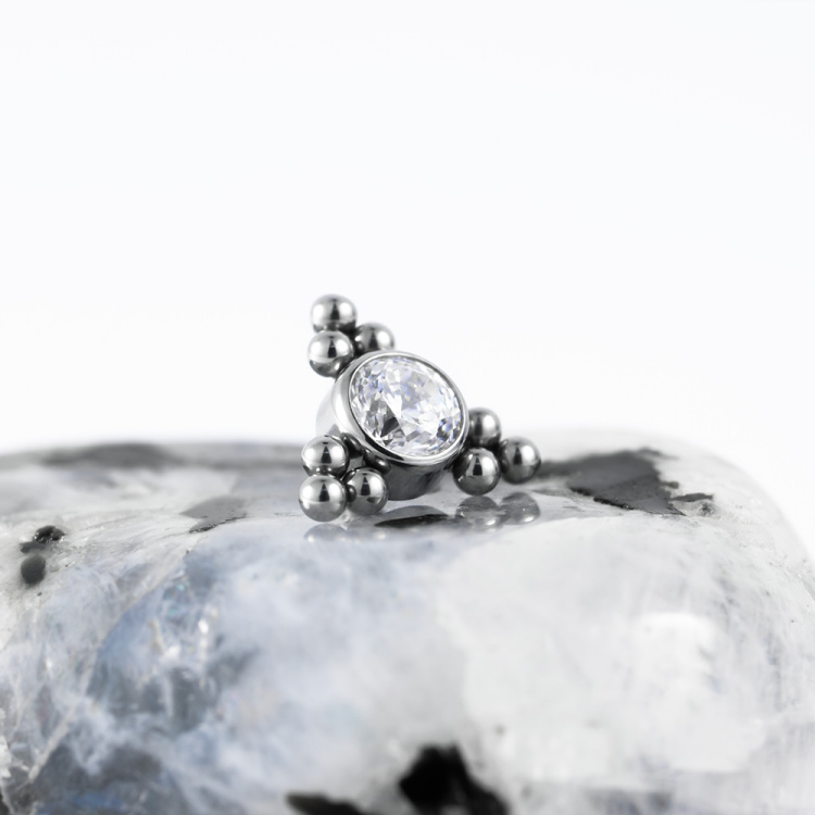 Накрутка 3 Fold Bead Implant Grade 1.2 мм титан