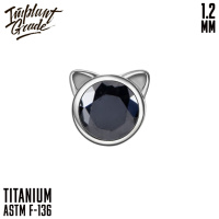 Накрутка Cat Crystal Implant Grade 1.2 мм титан