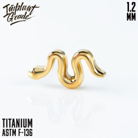 Накрутка Snake mini Implant Grade 1.2 мм титан