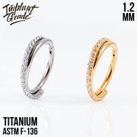 Кольцо-кликер Chloe Implant Grade 1.2 мм титан