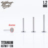 Ножка лабрета Implant Grade 1.2 мм титан 