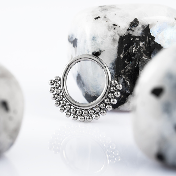 Кольцо-кликер Double Crown Implant Grade 1.2 мм титан