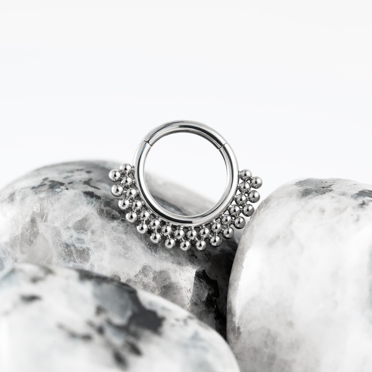 Кольцо-кликер Double Crown Implant Grade 1.2 мм титан