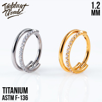 Кольцо-кликер Yan Implant Grade 1.2 мм титан 