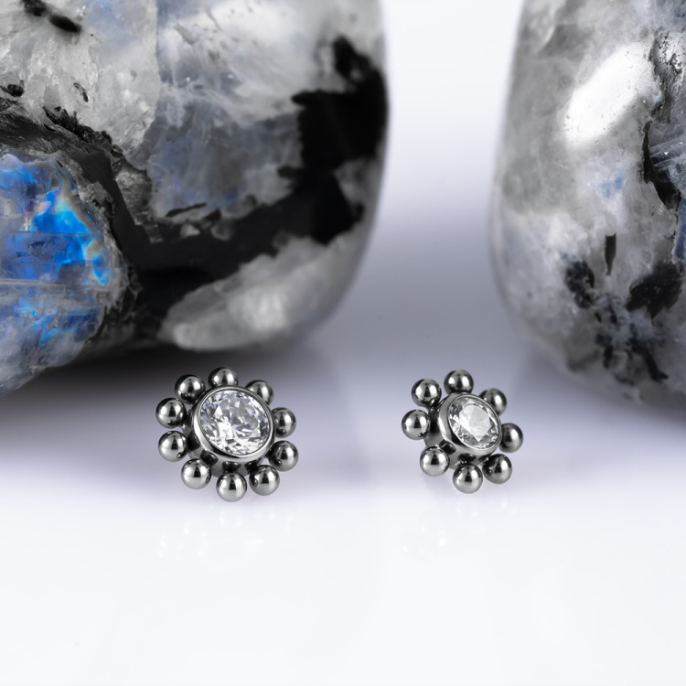 Накрутка Bead Flower Implant Grade 1.2 мм титан