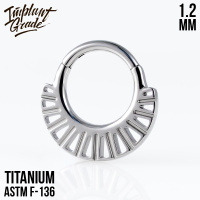 Кольцо-кликер Maya Implant Grade 1.2 мм титан