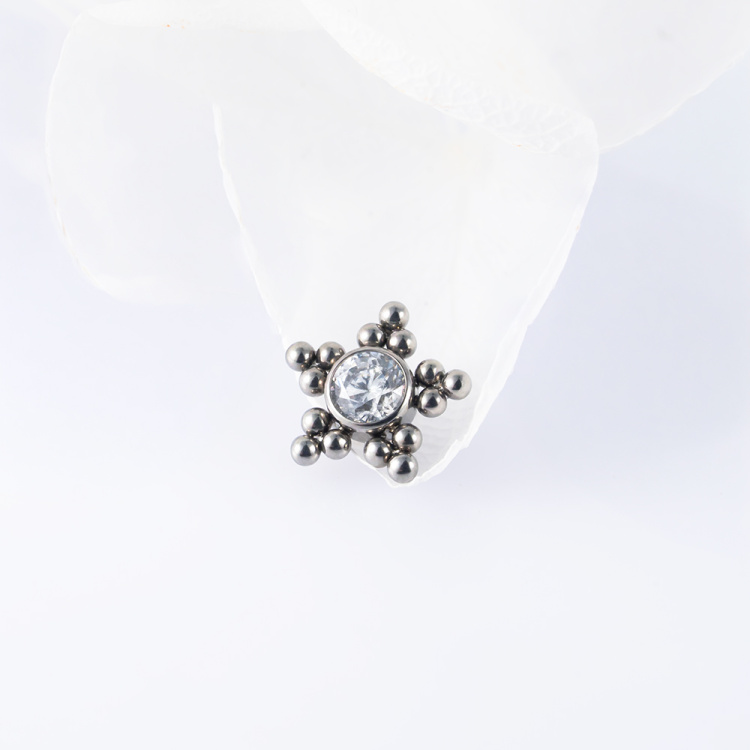 Накрутка 5 Fold Bead Implant Grade 1.2 мм титан