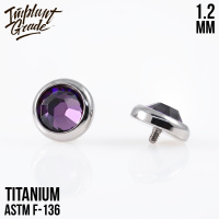 Накрутка Amethyst Implant Grade 1.2 мм титан
