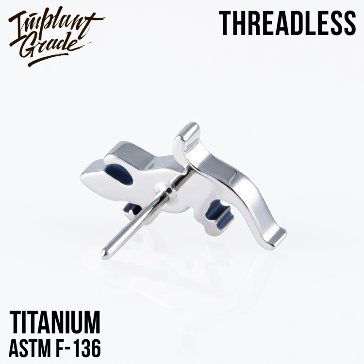 Топ Lizard Безрезьбовой Implant Grade титан Топ Lizard Безрезьбовой Implant Grade титан